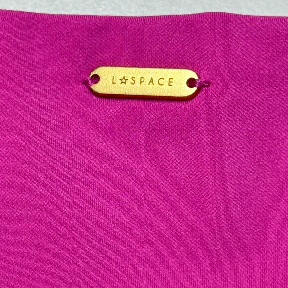 New L*Space Twist of Fate Sports Bra BAE Berry Women Small NWT - Picture 6 of 10